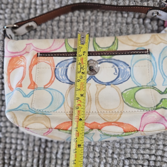 Coach Multicolor Patterned Shoulder Bag - Picture 7 of 8